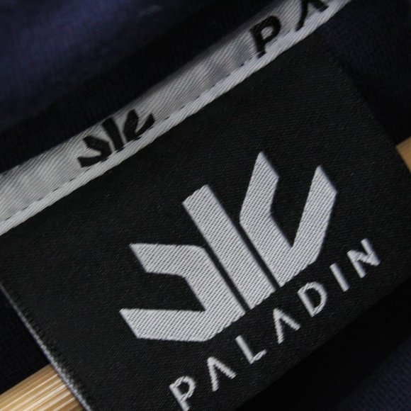 Paladin Hoodie Sweatshirt Mens Navy Blue Pullover Ombac Rugby Logo Cotton XL - Picture 6 of 10